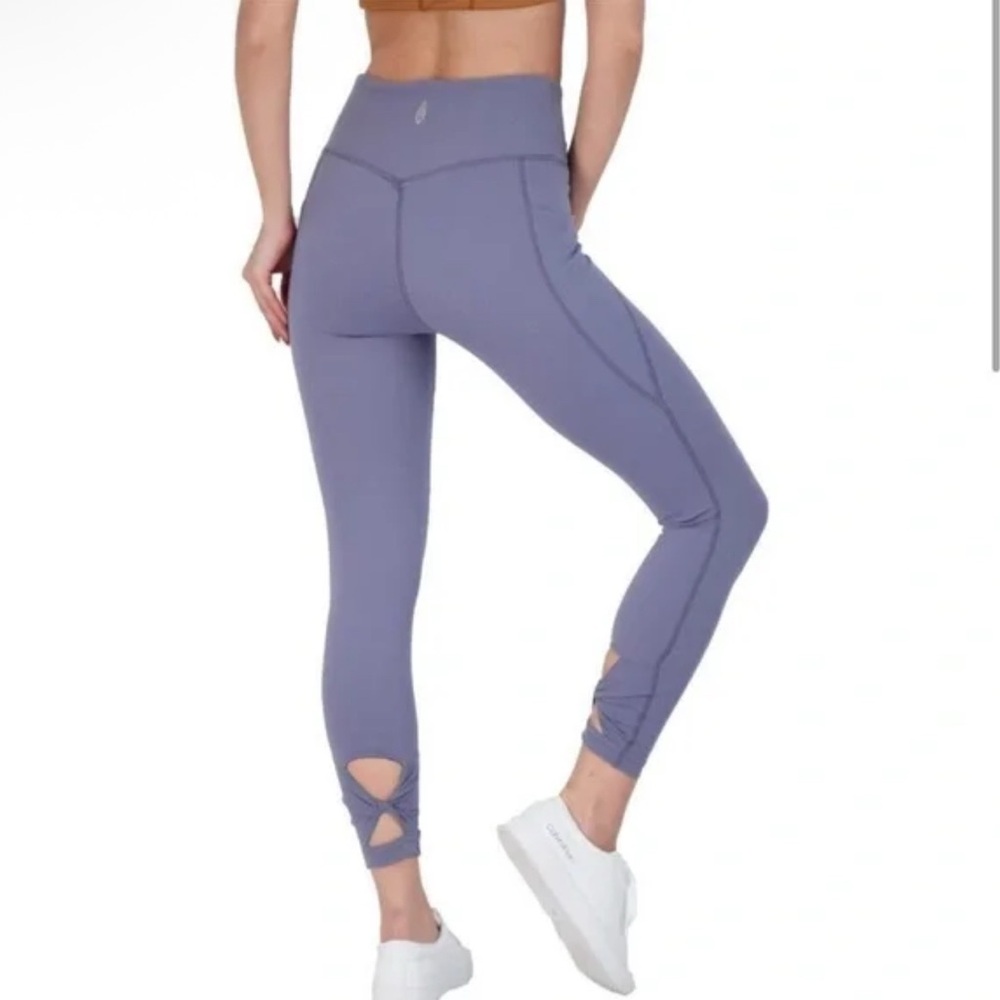 NWOT Wave Rider Leggings by Free People Movement in Blue Granite XS